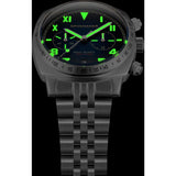 Spinnaker Hull Japan Quartz California Chronograph Watch | Fumee Blue / Stainless Steel / Blue /  Stainless Steel