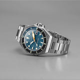 Spinnaker Dumas Japan Automatic 3 Hands Watch | Blue Yonder / Stainless Steel / Blue / Stainless Steel