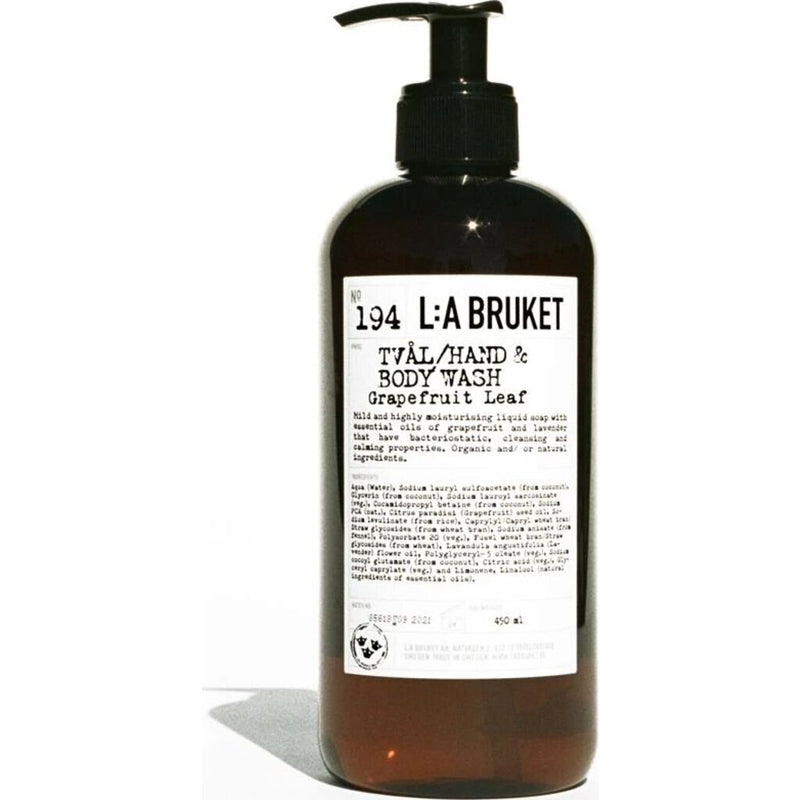 L:A Bruket No 194 Hand & Body Wash | Grapefruit Leaf