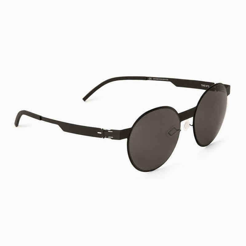 The No. 2 Sunglasses #2.2 | Oval, Black