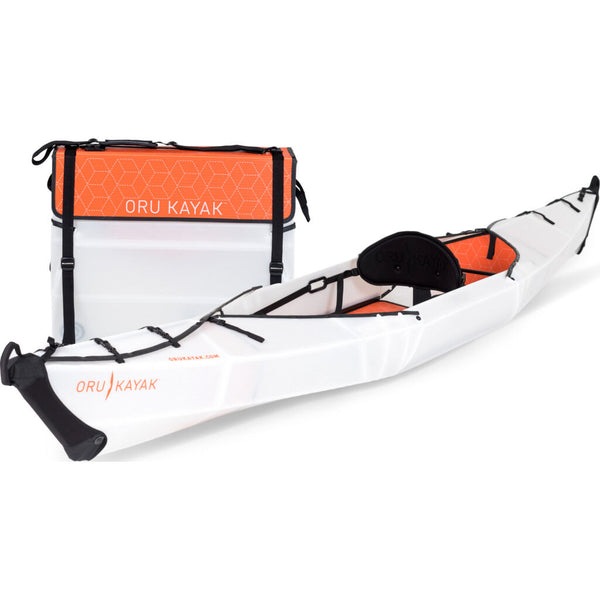 Oru Beach LT Folding Kayak | Orange/White