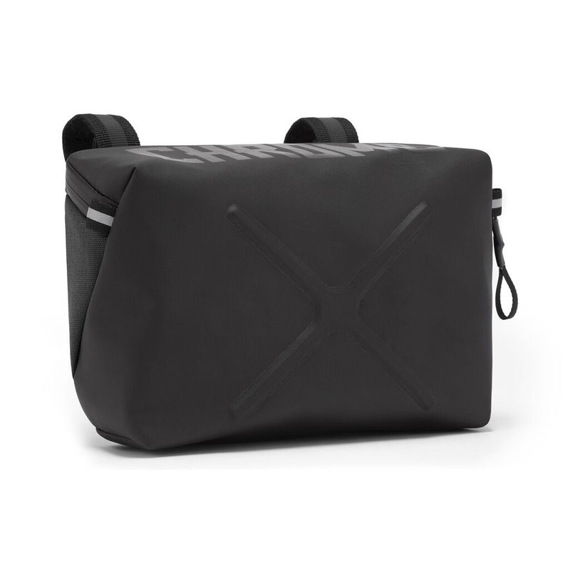 Chrome Helix Handlebar Bag | Black