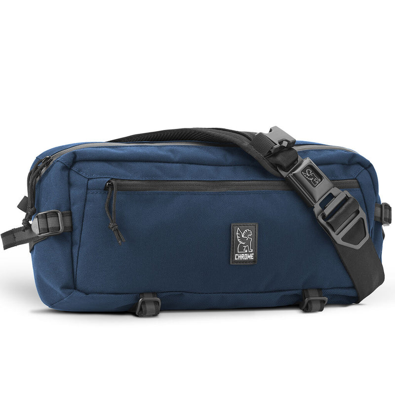 Chrome Kadet Sling Bag | Navy Blue/Aluminum