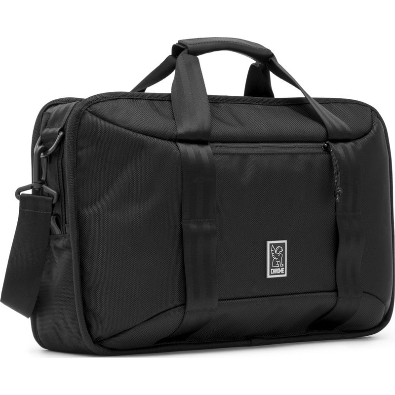 Chrome Vega Briefcase | All Black BG-229