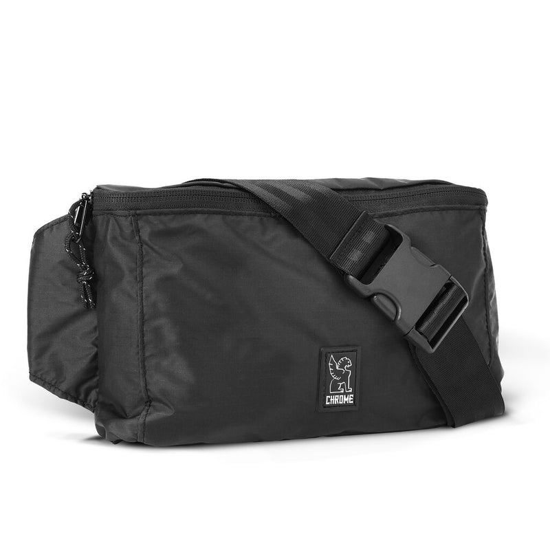 Chrome Packable Waistpack | Black