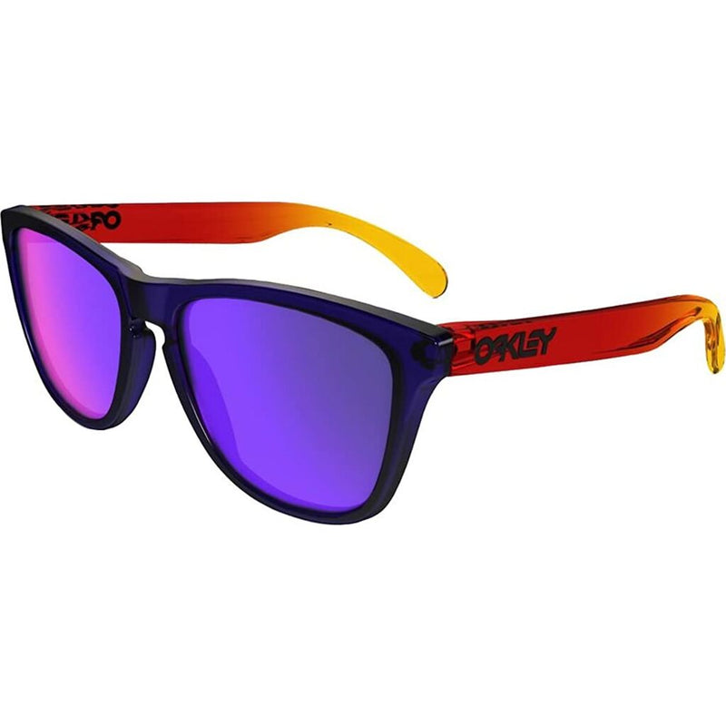 Oakley Women\'s Mirrored Red-Purple Sport Sunglasses Oakley Purple Mirrored Sunglasses for Women for sale | eBay main image 4