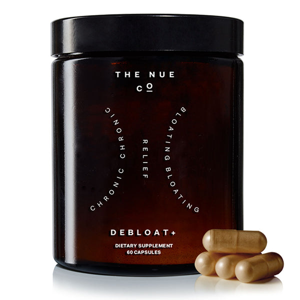The Nue Co. Debloat+ Dietary Supplement | 60 Capsules