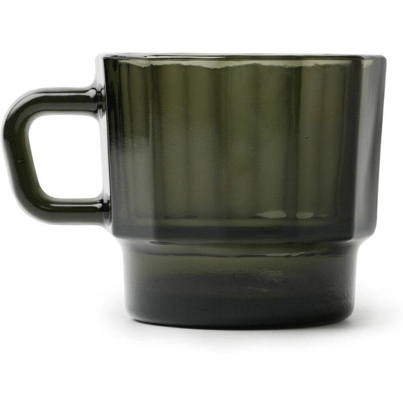 HMM W Glass Mug | Black