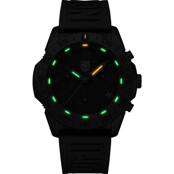 Luminox Pacific Diver Chronograph Watch | 44mm | 20 ATM | Black