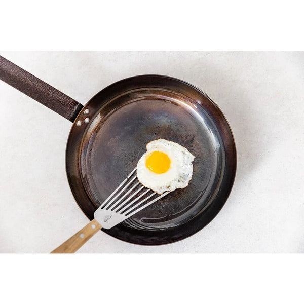Sardel Carbon Lightweight Steel Skillet | Retains Heat for the Perfect Sear