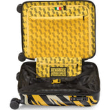 Crash Baggage Icon Pattern Trolley Suitcase | Tiger Camo 