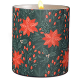 L'or de Seraphine Poinsettia Medium Candle | Citrus and Smokey Notes | 6.4 oz