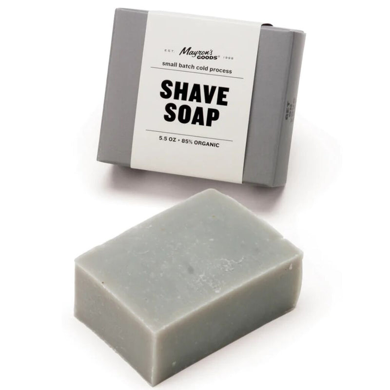 Mayron's Goods Shave Bar Soap | Peppermint and Cinnamon | 5.5 oz
