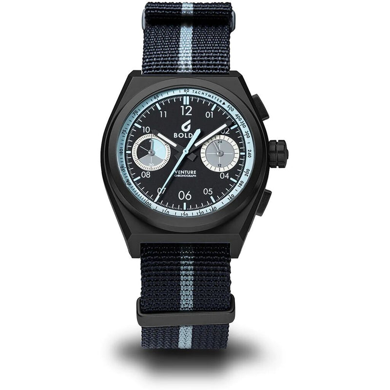BOLDR Venture Rally SRW | Automatic Men's Wristwatch | Japan Superlume Dial|38mm