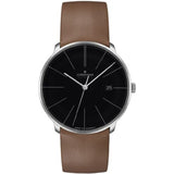 Junghans Meister fein Automatic Signature | Black Leather Strap | 40MM 