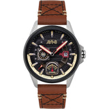AVI-8 Watch Hawker Harrier Farley Multifunction | Genuine Leather Strap
