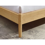 Greenington Monterey Solid Moso Bamboo King Platform Bed | Wheat