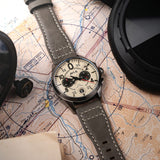 AVI-8 Spitfire Lock Chronograph Watch| Ghost Grey