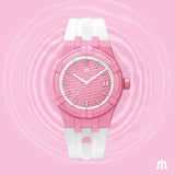 Maurice Lacroix Aikon Tide Watch | Light Pink/White