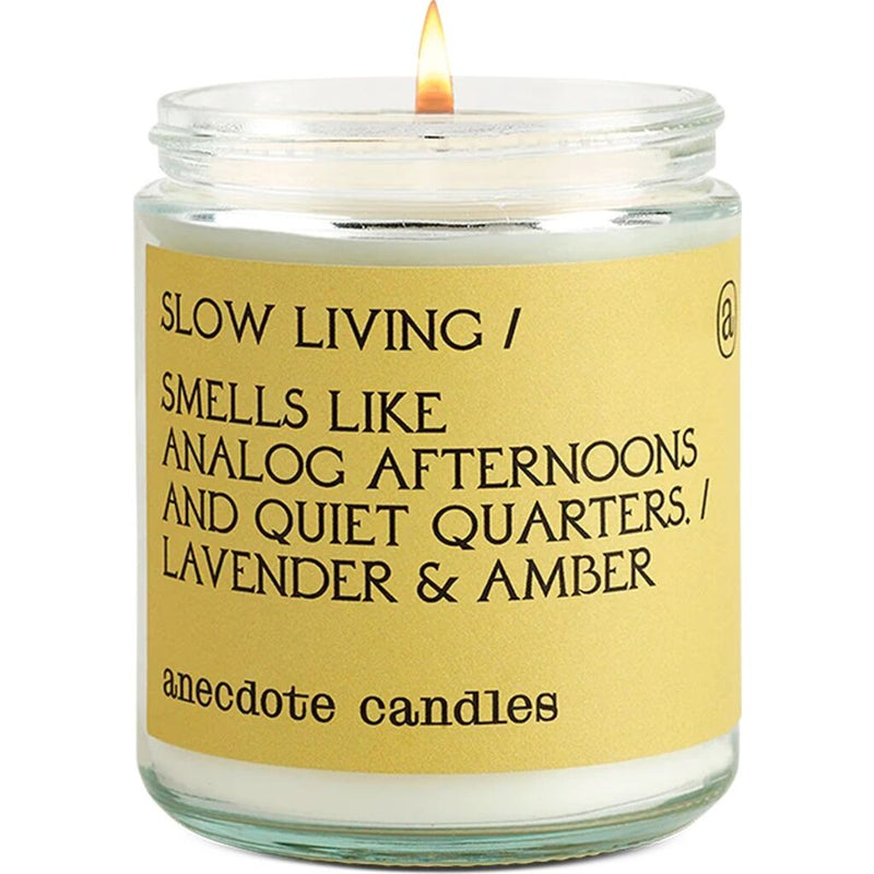 Anecdote Candles Slow Living Glass Jar Candle | 7.8oz