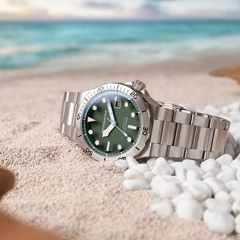 Spinnaker Boetteger Automatic Watch | Forest Shadow