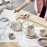 Degrenne Salam Monochrome 6 cups Tea Pot | Monochrome