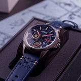 AVI-8 Watch Hawker Harrier Farley Multifunction | Genuine Leather Strap
