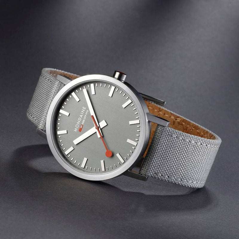 Mondaine Classic 40mm Watch | St. Steel Brushed