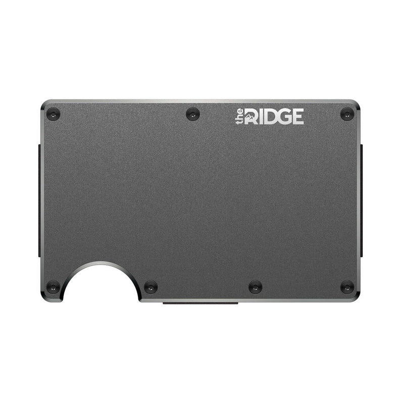 The Ridge Aluminum Wallet | Gunmetal