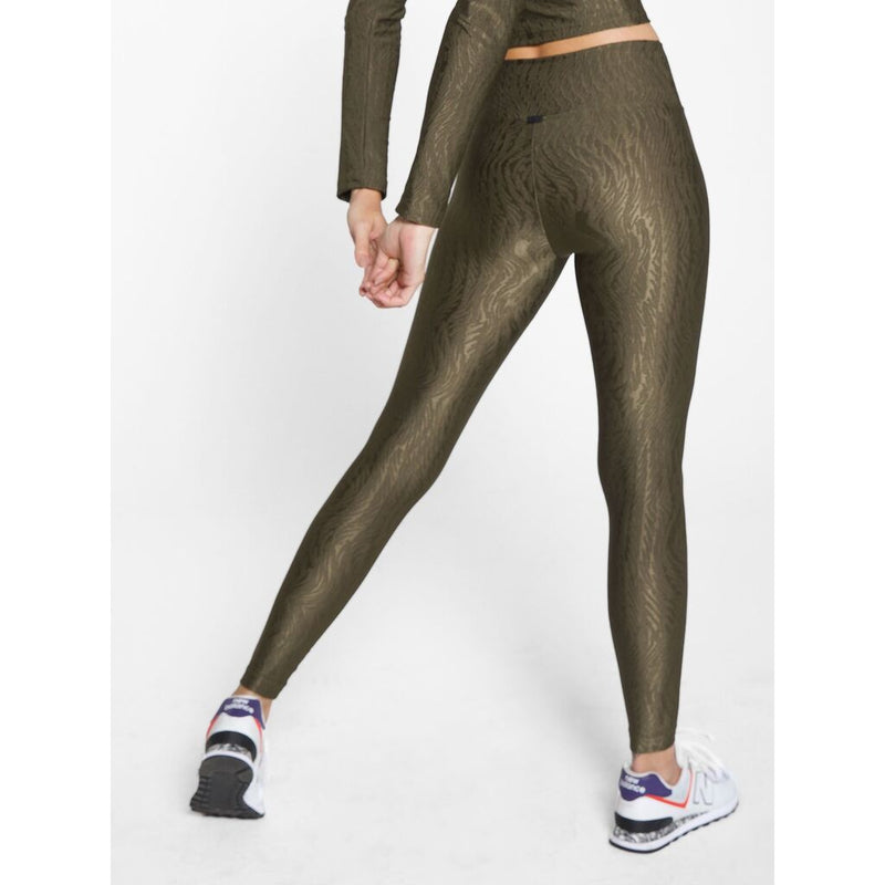 Koral Exceed Foilage High Rise Legging - Fir Green