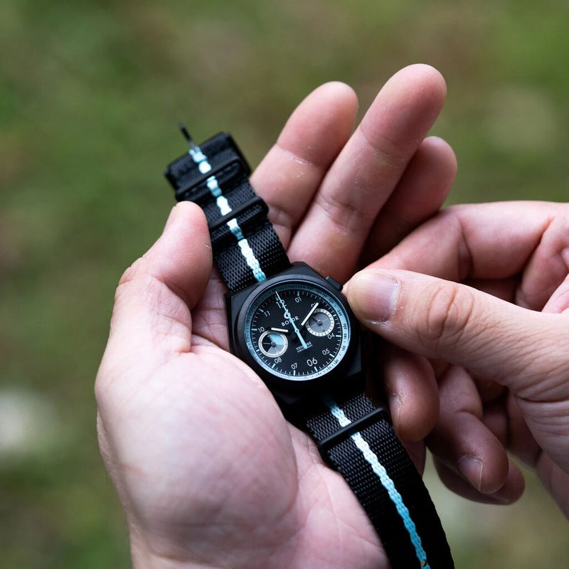 BOLDR Venture Rally SRW | Automatic Men's Wristwatch | Japan Superlume Dial|38mm