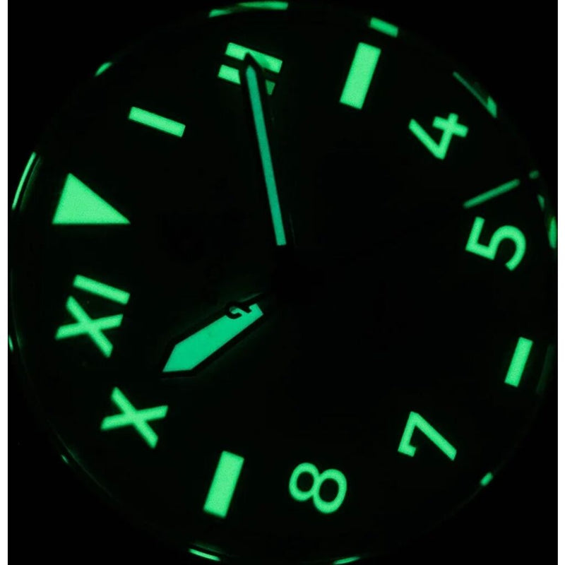 BOLDR GMT Defender Automatic Men's Wrist Watch | Matt Blue California Dial