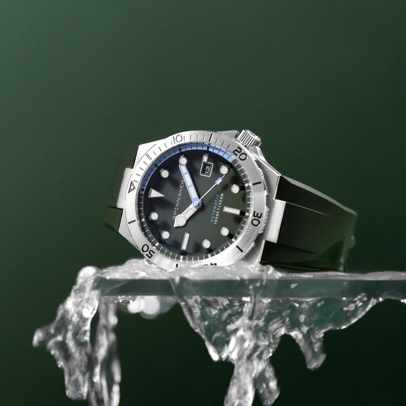 Spinnaker Boetteger Automatic Watch | Forest Shadow