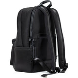 Coastlines Neoprene Small Travel Backpack | Adjustable Straps | Black