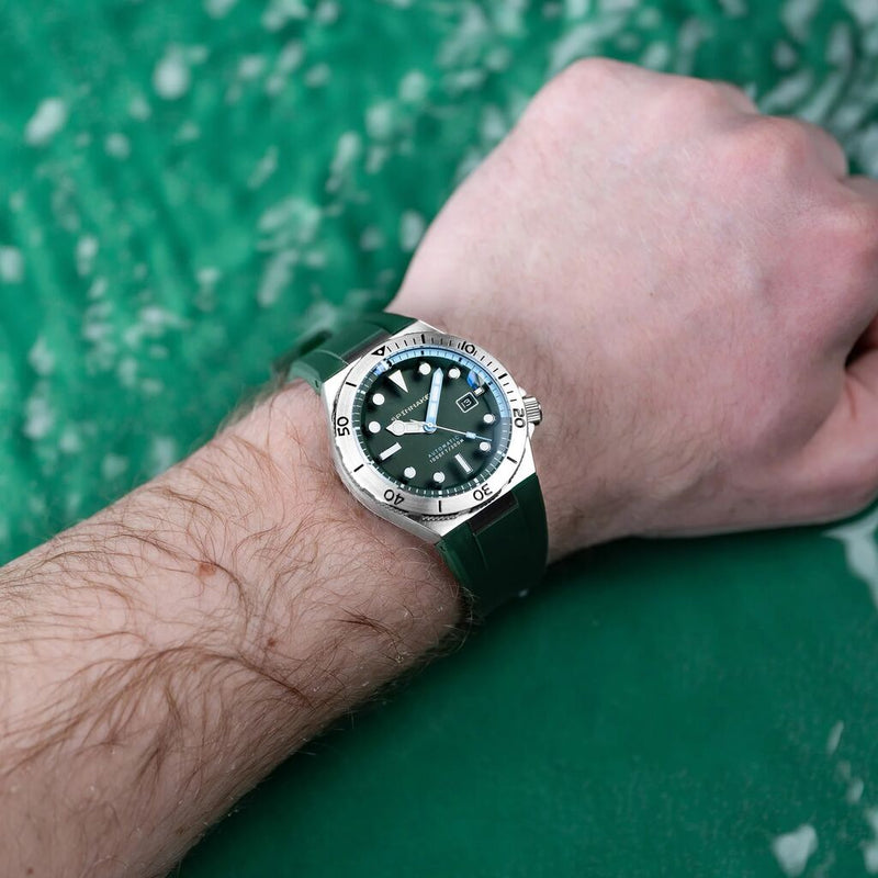 Spinnaker Boetteger Automatic Watch | Forest Shadow