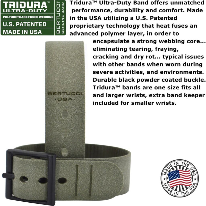 Bertucci A-2S Construction King Watch | Foliage Tridura Band + Pro-Guard