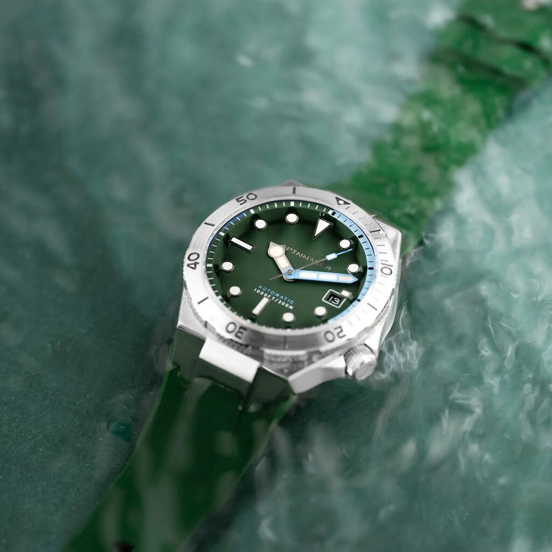 Spinnaker Boetteger Automatic Watch | Forest Shadow