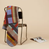 Wallace Sewell Cecil Lambswool Block Throw | Small