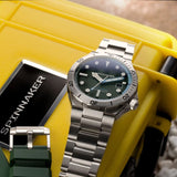 Spinnaker Boetteger Automatic Watch | Forest Shadow