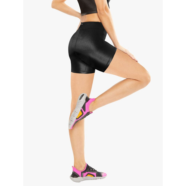 Koral Hot High-Rise Infinity Shorts | Black