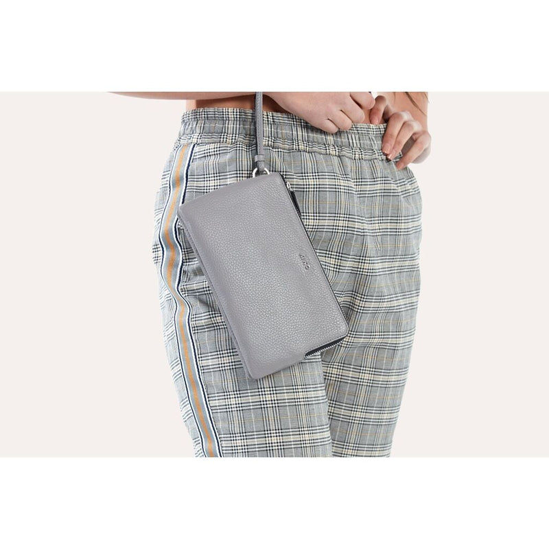 Kiko Leather Large Wristlet