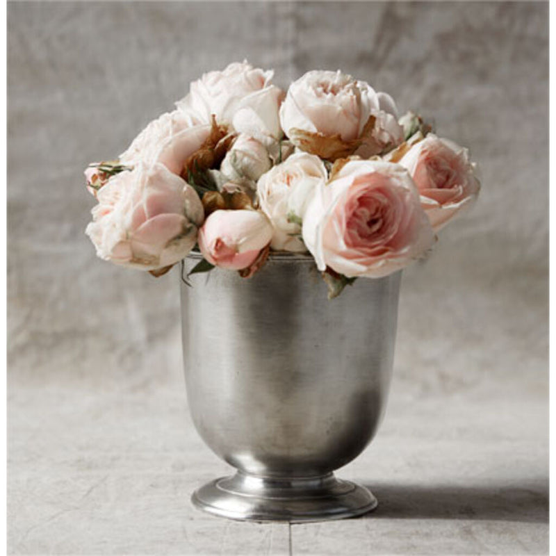 Match Low Footed Goblet | Pewter