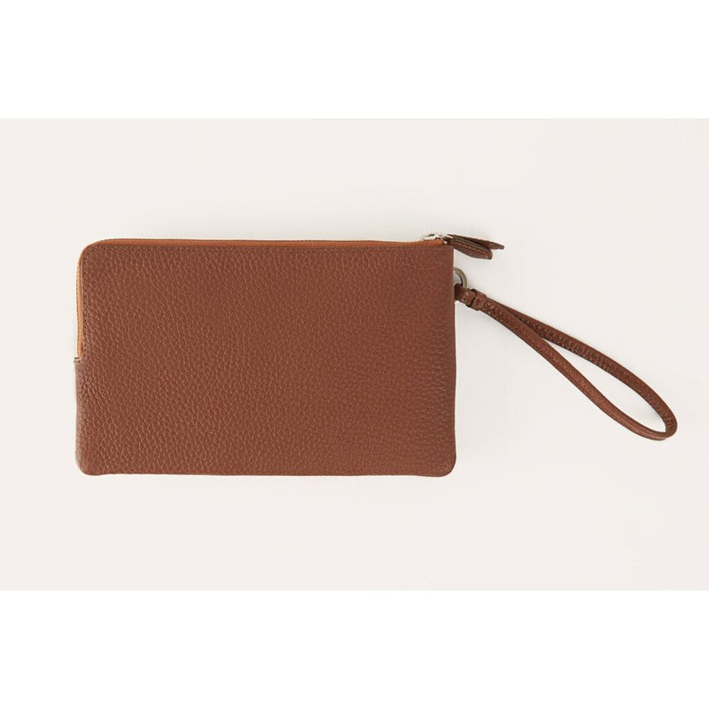 Kiko Leather Large Wristlet