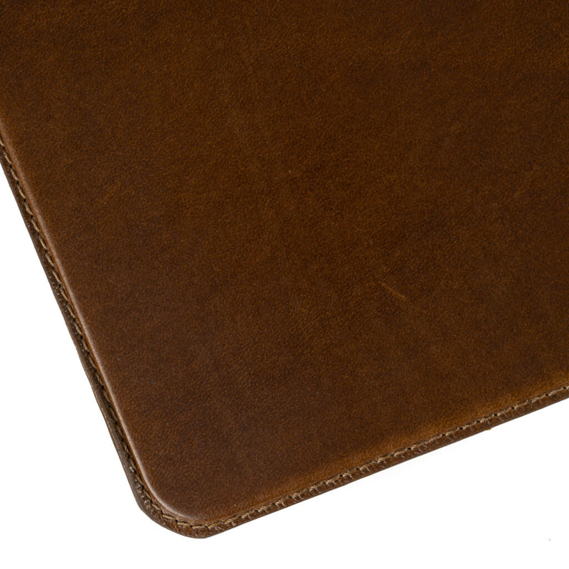 Moore & Giles Leather Placemat Set Of 4 | Mont Blanc Caramel