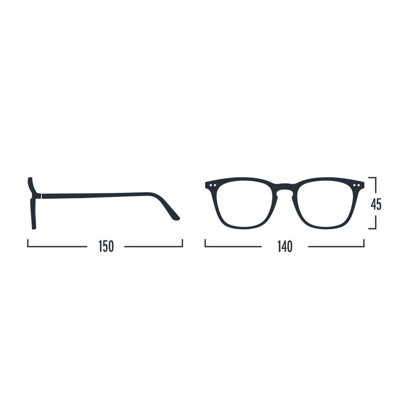 Izipizi Reading Glasses E-Frame | Sun Stone