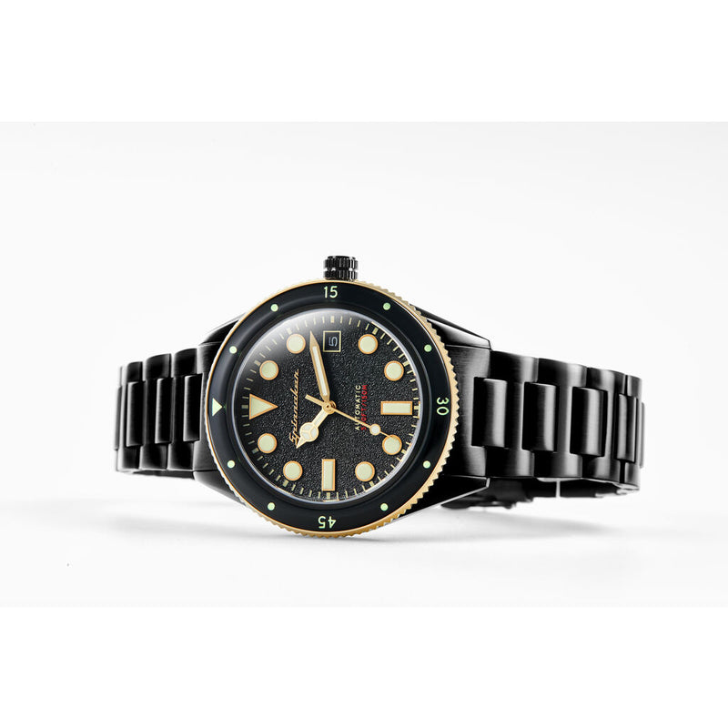 Spinnaker Cahill - Mid Size SP-5075-33 Automatic Watch | Black/Ionic