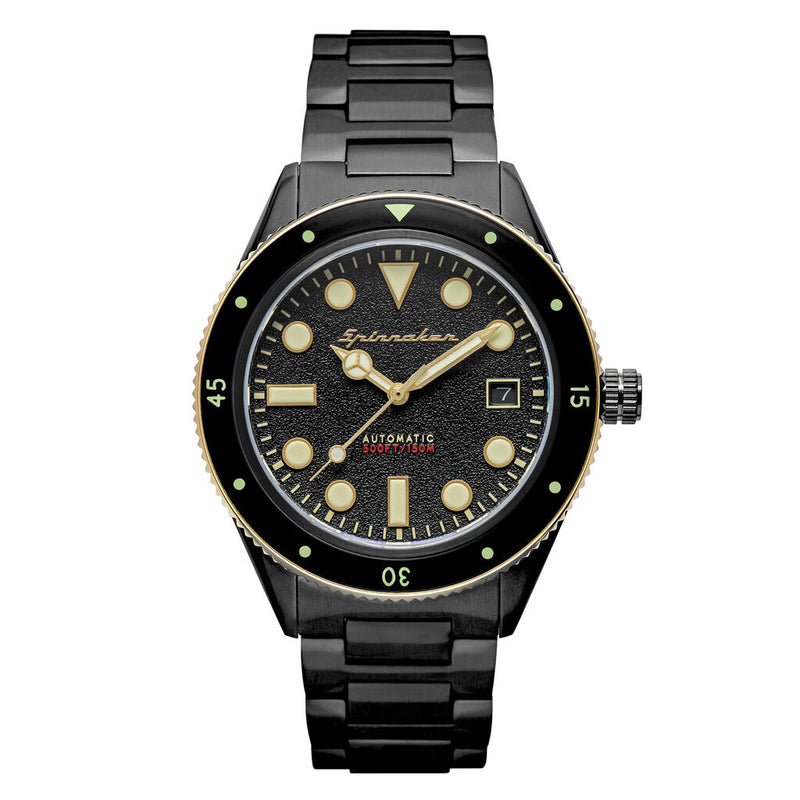 Spinnaker Cahill - Mid Size SP-5075-33 Automatic Watch | Black/Ionic