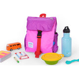 Hellolulu Kid's Linus Outdoor Backpack | Sky Blue/Orange HLL-20002-SKY