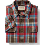 Filson Scout Shirt | Brown/Blue/Cream Plaid 20002860 XS