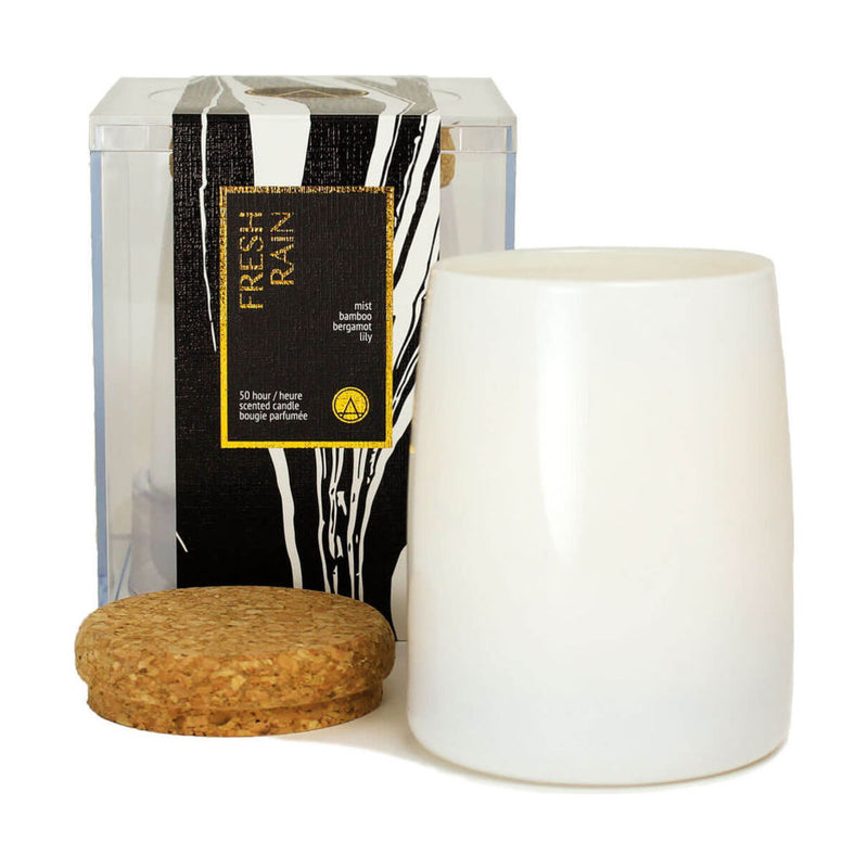 ACDC Candle Co. 9.5 oz Scented Soy Jar Candle | Fresh Rain Water 2000290
